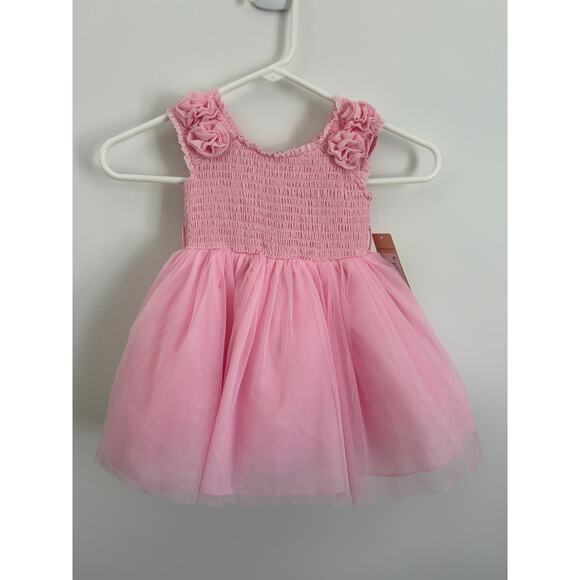 NANETTE LEPORE Pink Rose Tulle Dress - Size 18M NWT - Picture 2 of 8